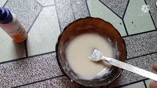 আঠা বা আইকা বানানো। ঘরয়া পদ্ধতিতে. How to make gum at Home.