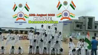 15th August independence day karate demonstration / befor training | judo karate coaching center