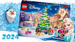 LEGO Disney Advent Calendar 2024 SHOCKS with 2 in 1 Tabletop Game + LEGO 43253