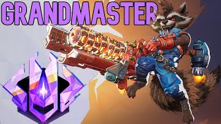 GRANDMASTER Rocket Raccoon - Climbing to The Top - Marvel Rivals