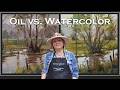 Oil vs. Watercolor - What Every Watercolor Artist Should Try