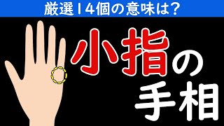 小指の下の手相 14選。意味や見方。占い