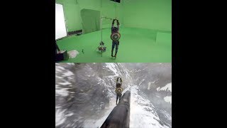 what films look like without special effects- VFX Breakdown of Deadpool, Avengers, Captain America