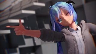 [MMD] TDA Hood Miku「xyzの魔法」