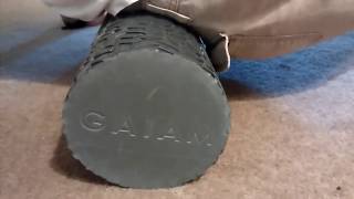 Gaiam Restore Muscle Massage Therapy Foam Rollers Review, A really, really, firm massager!