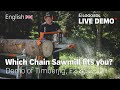 LOGOSOL | LIVE DEMO: Which Chain Sawmill fits you?