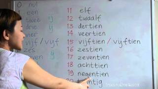 LEARN DUTCH LANGUAGE/ NETHERLANDS [IN ENGLISH] #2 1234 .. 10 #4 11 12 13 14 .. 20