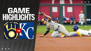 Brewers vs. Royals Game Highlights (5/6/24) | MLB Highlights