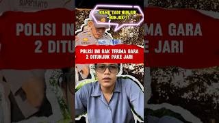 Polisi ini gak terima ditunjuk pake jari #dialektika #dialectique #polisi #semarang #polri