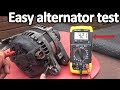How to Test an Alternator ( Testing the Voltage Regulator, Diode rectifier and Stator) How to Test an Alternator ( Testing the Voltage Regulator, Diode rectifier and Stator)