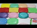 soap unwrapping crushing soap boxes satisfying video soap asmr tv