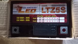 แบตเตอรี่มอเตอร์ไซด์ LEO GEL BATTERY