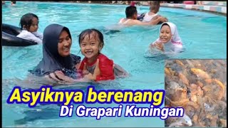 Asiknya wisata di kolam renang GRAPARI ,Kuningan Jawa Barat