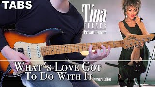 Tina Turner - What's Love Got To Do With It | Guitar cover WITH TABS |