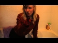 girls,in,leather,boots,pants,gloves,jacket,putting,on,fist,fight,young
