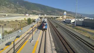 UTA FrontRunner at Farmington Station, Southbound