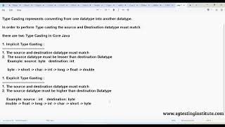 Core Java Basics Part - 25 | Java Type Casting | Implicit and Explicit Type Casting