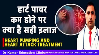 40 से 50% ejection fraction होने पर एंजियोग्राफी करने की आवश्यकता नहीं है//HEART PUMPING AND HEART