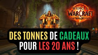 Tout Ce Qui Vous Attend Pour Les 20 Ans De World of Warcraft !