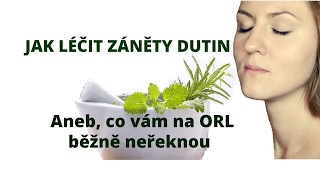 Zánět dutin domácí léčba