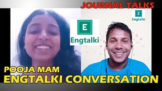 Engtalki conversation ✨with Elegant tutor|#poojamam|Daily English speaking practice|#englishvinglish