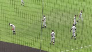 横浜高校　試合前のトスバッティング