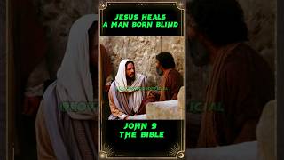 John 9 | Jesus Heals a Man Born Blind | The Bible #bible #shorts #jesusheals #miraclesofjesus