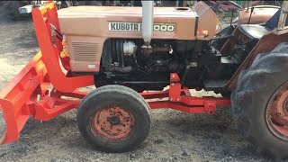 คูโบต้าL2000 Kubota tractor ລົດໄຖນາ