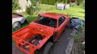 Plymouth Duster driveway build 2023/2024