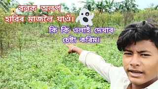 নদী পাৰলৈ গৈছোঁ। আমাৰ বাৰিখন চাবলৈ।