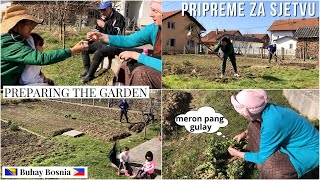 Pripreme za sjetvu | Preparing the garden | Naglinis sa garden para ready na for planting season