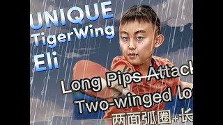 Highlights | Eli Ho vs Clark Sun | MS Group | NZ North Shore Open A 2022 | Long pips attacking  RSB