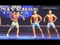 jr.men s physique 170 cm mr. universe india 2022 bodybuilding competition