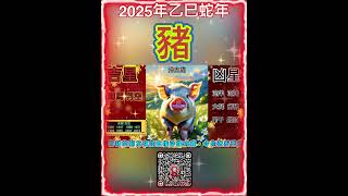 2025年乙巳蛇年#生肖豬的運程差？冲太歲是否更差？