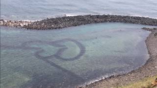 Twin-Heart Fish Trap / 七美雙心石滬, Penghu / 澎湖, Taiwan / 臺灣 / 台灣 / 대만