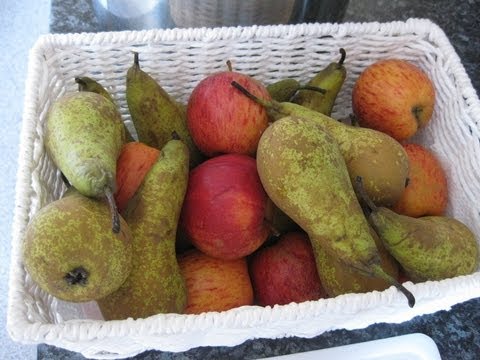 Fun making apple and pear wine Fun making apple and pear wine