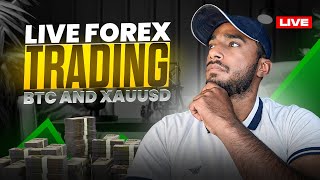 LIVE FOREX TRADING | EWC CONCEPTS | EWC FOREX 10/2 | PASSING FTMO DAY 1 XAU USD, BTC USD, NASDAQ