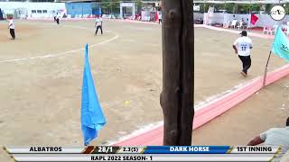 DARK HORSE VS ALBATROS MATCH AT Day_3 RAPL 2022 SEASON - 1