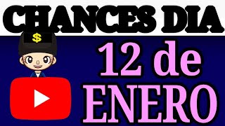 Resultado Chances del Día Domingo 12 de Enero de 2025