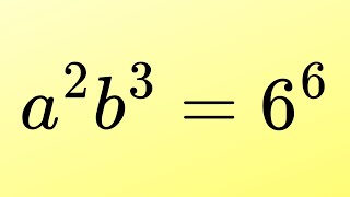 A Nice Diophantine Equation #numbertheory