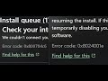 Fix Game Pass Games Not Installing Error Code 0x800704c6/0x8024001e On Xbox App/Microsoft Store PC