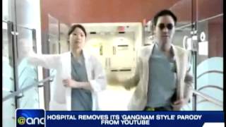 Hospital removes its 'Gangnam Style' parody from YouTube