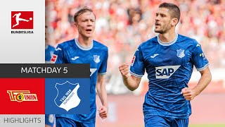 Union Berlin - TSG Hoffenheim 0-2 | Highlights | Matchday 5 – Bundesliga 2023/24