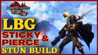 MHRise: Sunbreak - The Knock out King, Sticky 3 Slicing Light Bowgun Build