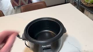 Aroma Housewares 1.5Qt. Rice \u0026 Grain Cooker (ARC-363NGB),Black,6-Cup Cooked / 3-Cup Uncooked