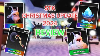 *NEW* STK CHRISTMAS REVIEW AND SHOWCASE! | Survive the Killer🔪