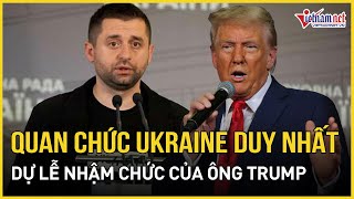 Lộ diện quan chức Ukraine duy nhất tham dự lễ nhậm chức của ông Donald Trump | Báo VietNamNet