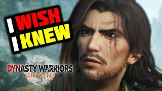 MUST KNOW Tips \u0026 Tricks For Your 1st Playthrough - Dynasty Warriors Origins