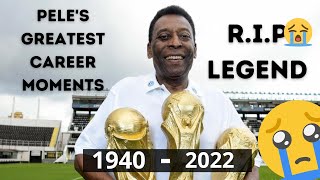 Pele's Greatest Career Moments: 1000th goal, 1970 World Cup |  Remembering the life of Pele #peledie