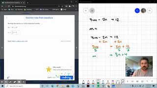 Khan Support: Function rules from equations